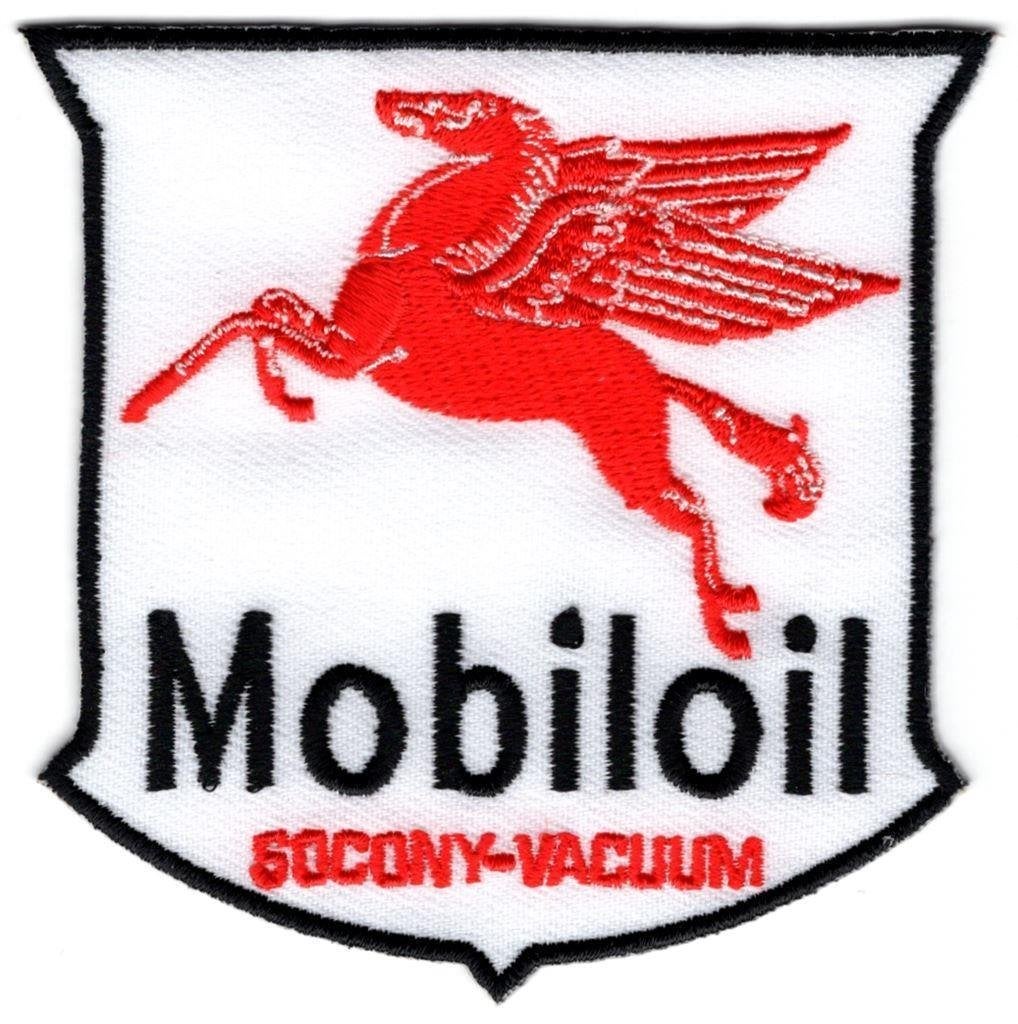 Mobiloil Socony-Vacuum patch embleem #7, Motoren, Verzenden