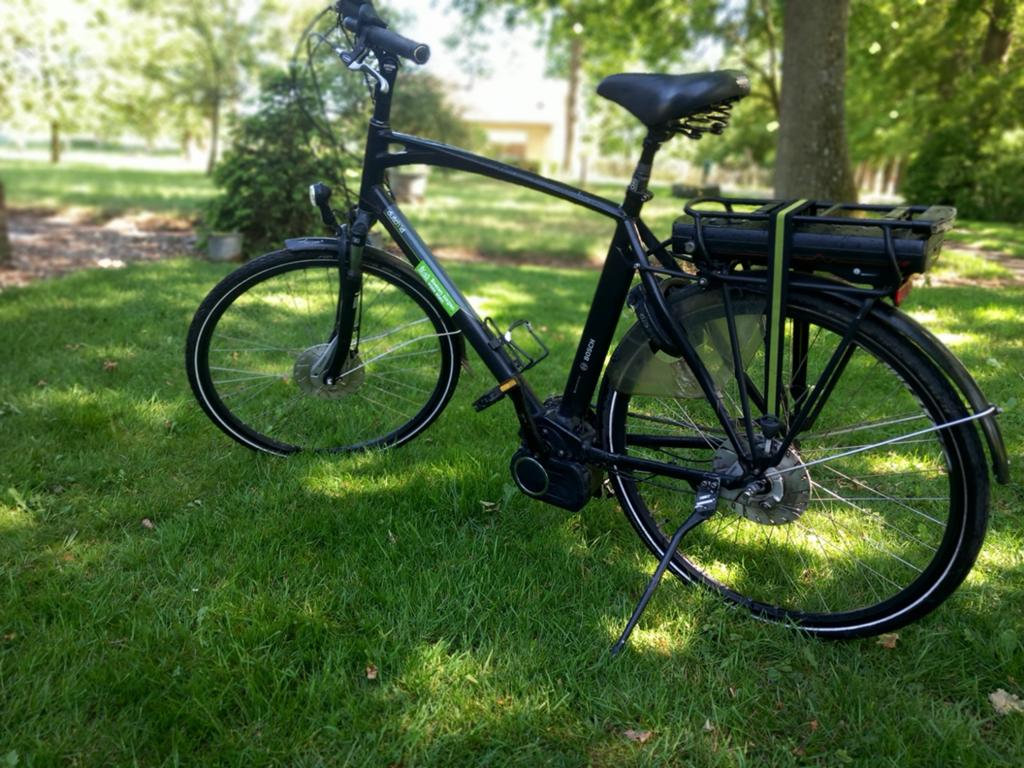 Elektrische fiets, Ophalen, Gebruikt