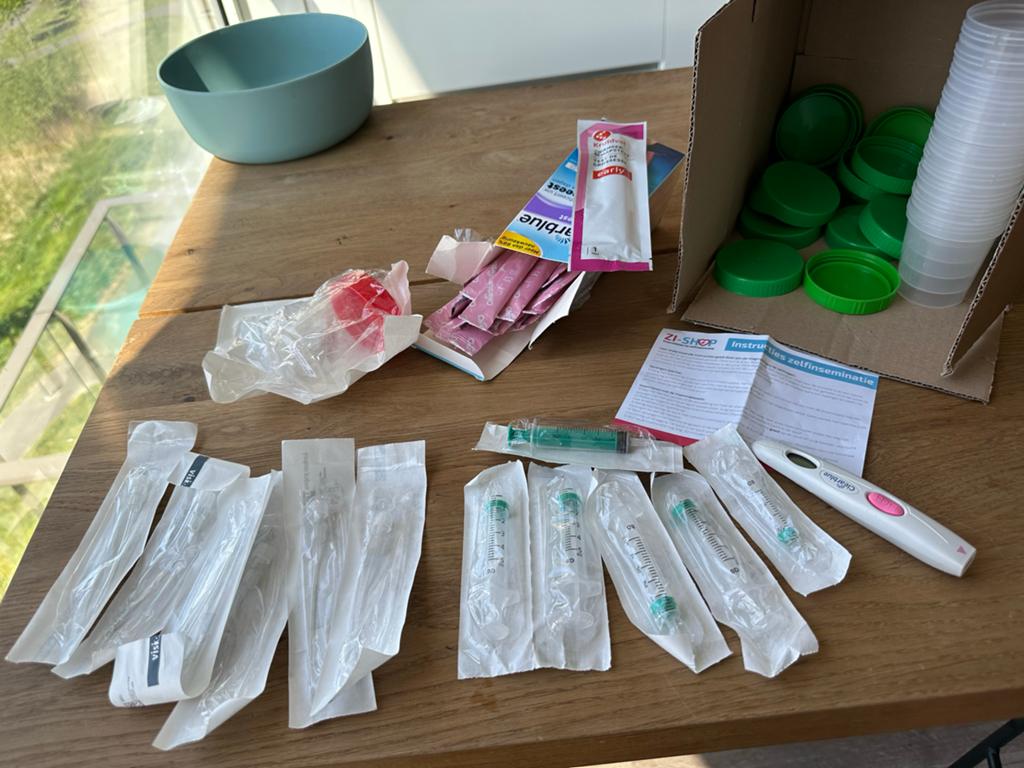 Zelfinseminatie benodigdheden (nieuw en z.g.a.n.), Ophalen of Verzenden, Zo goed als nieuw, Overige typen