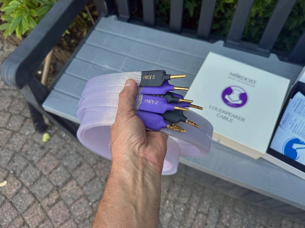 Nordos Frey 2 Luidspreker kabel 2 x 3mtr, Nordost, Verzenden, Nordost, Luidsprekerkabel