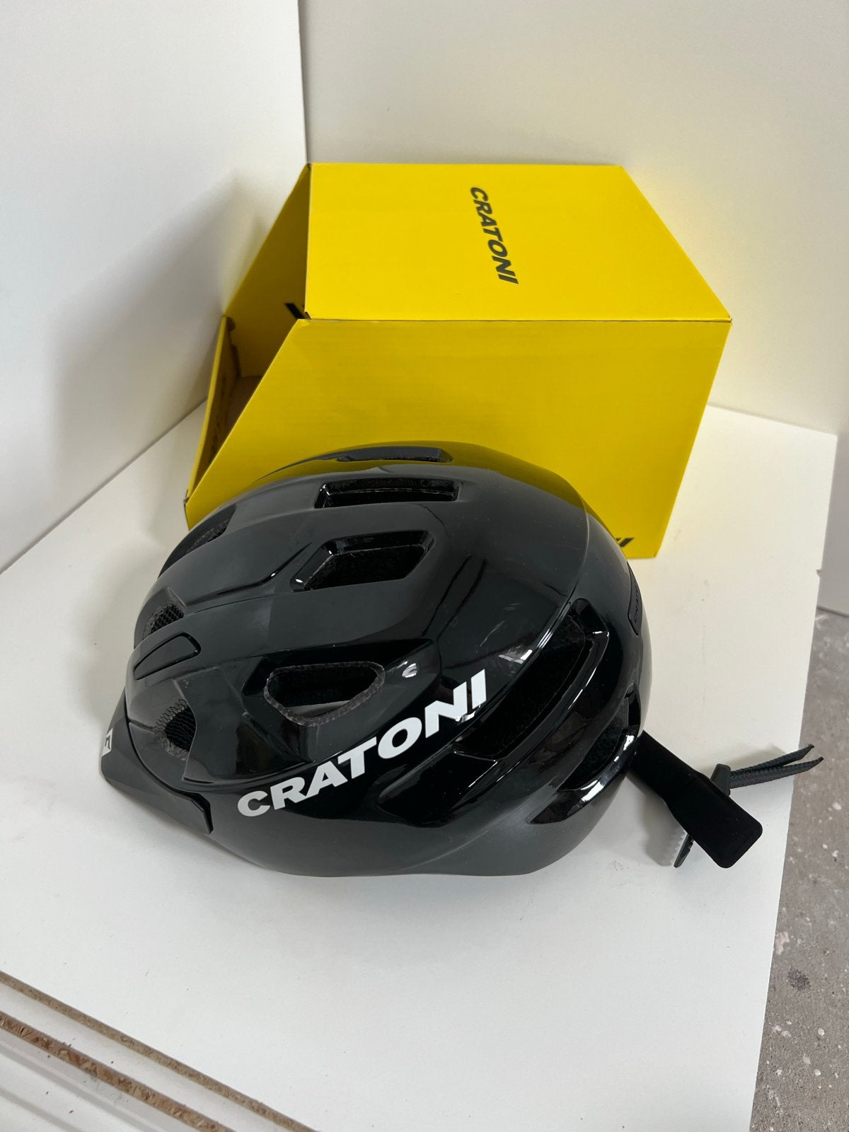 Cratoni C-Swift Stadsfietshelm Glanzend Zwart (53-59cm), Ophalen of Verzenden, Nieuw, Overige maten, Heer of Dame