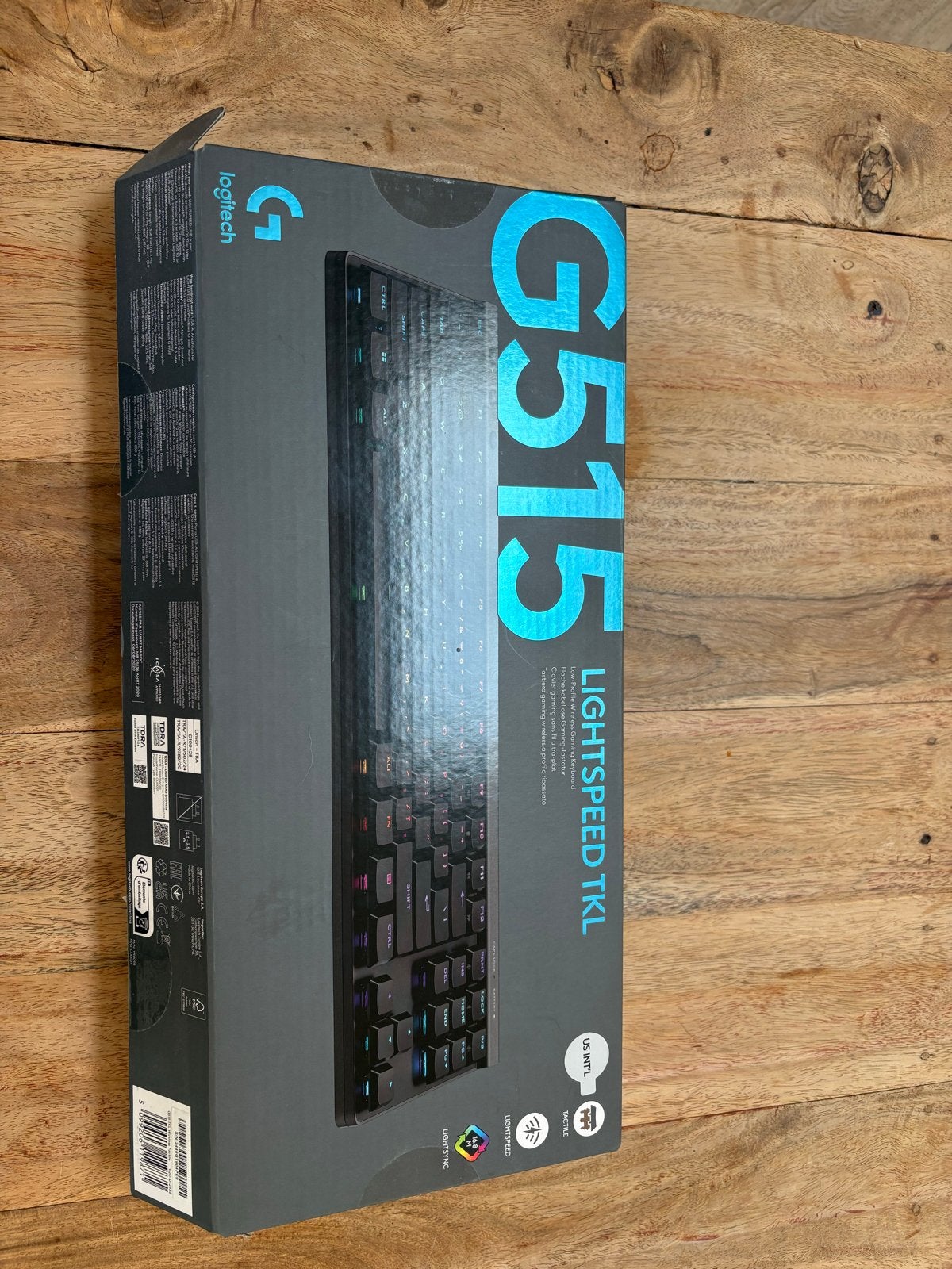 Logitech G515 Lightspeed TKL Gaming Toetsenbord, Computers en Software, Ophalen, Draadloze ontvanger, Zo goed als nieuw, Draadloos