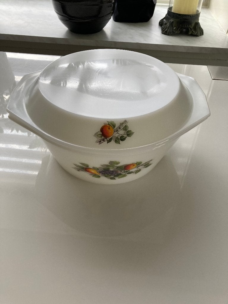 Arcopal dekschaal 26 cm Vintage, Overige merken, Vintage, Nieuw, Ophalen of Verzenden