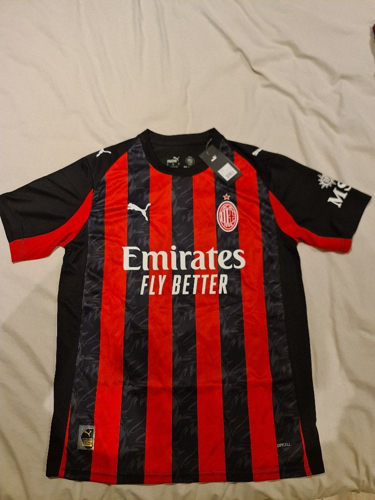 Ac milan tenue 25/26, Sport en Fitness, Voetbal, Maat L, Ophalen of Verzenden, Nieuw, Shirt