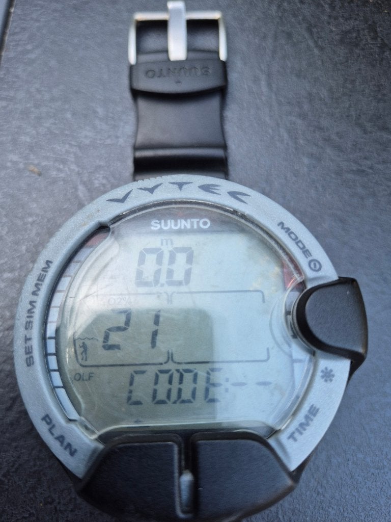 Suunto VYTEC Duikcomputer, Watersport en Boten, Duiken, Gebruikt, Duikcomputer, Ophalen