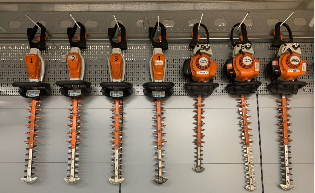 Rienties | Diverse Stihl heggenscharen | gebruikt, Ophalen, Gebruikt, INFO@STIHL.NL, Stihl