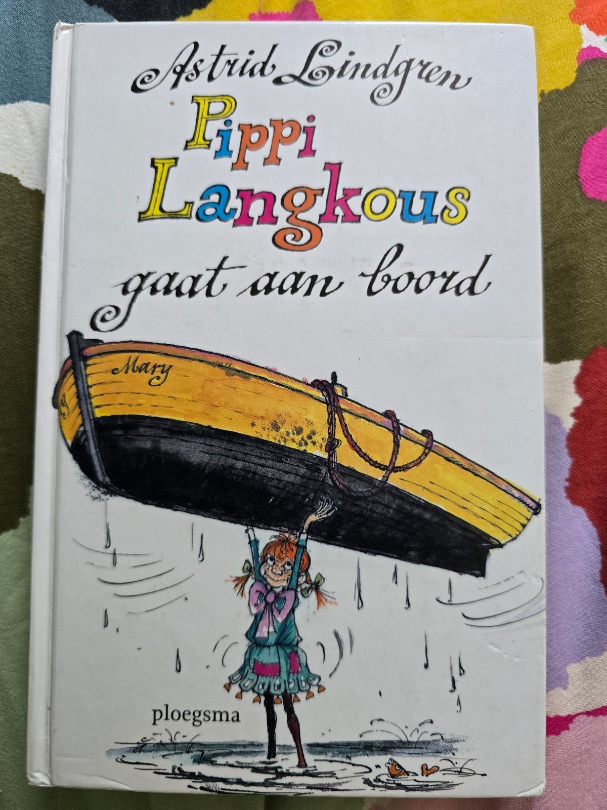 Astrid Lindgren - Pippi Langkous gaat aan boord, Fictie algemeen, Astrid Lindgren, Ophalen of Verzenden, Zo goed als nieuw