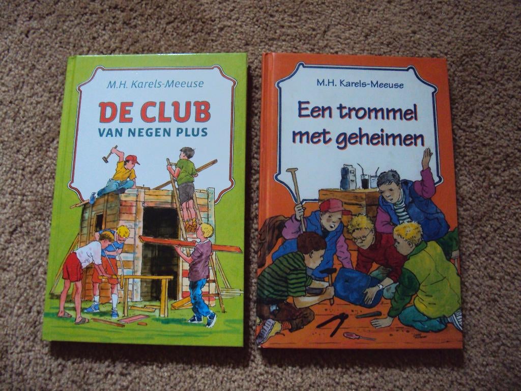 Club negen plus / Trommel geheimen / Karels, Boeken, Ophalen of Verzenden, Gelezen, M.H. Karels-Meeuse, Fictie algemeen