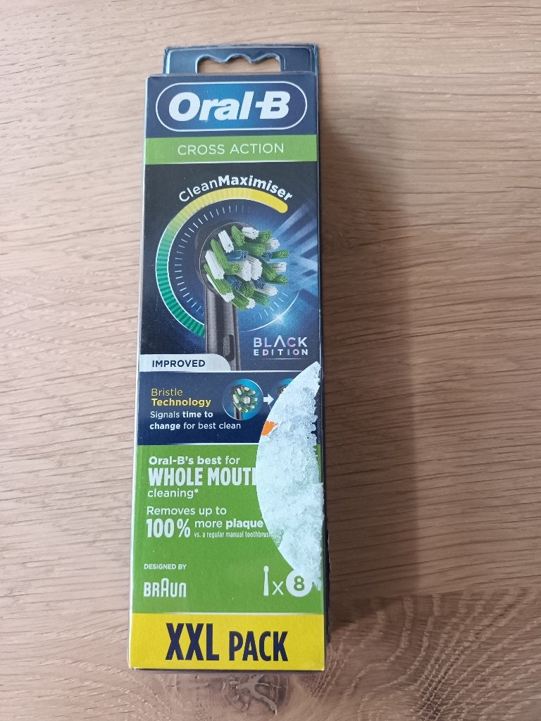 Oral B opzetborstels Cross Action 8x nieuw nieuwe Oral-B, Ophalen of Verzenden, Nieuw, Opzetborstel