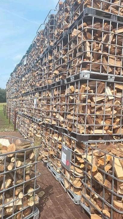 Brandhout kachelhout openhaardhout Beuk en Eik, 6 m³ of meer, Ophalen of Verzenden