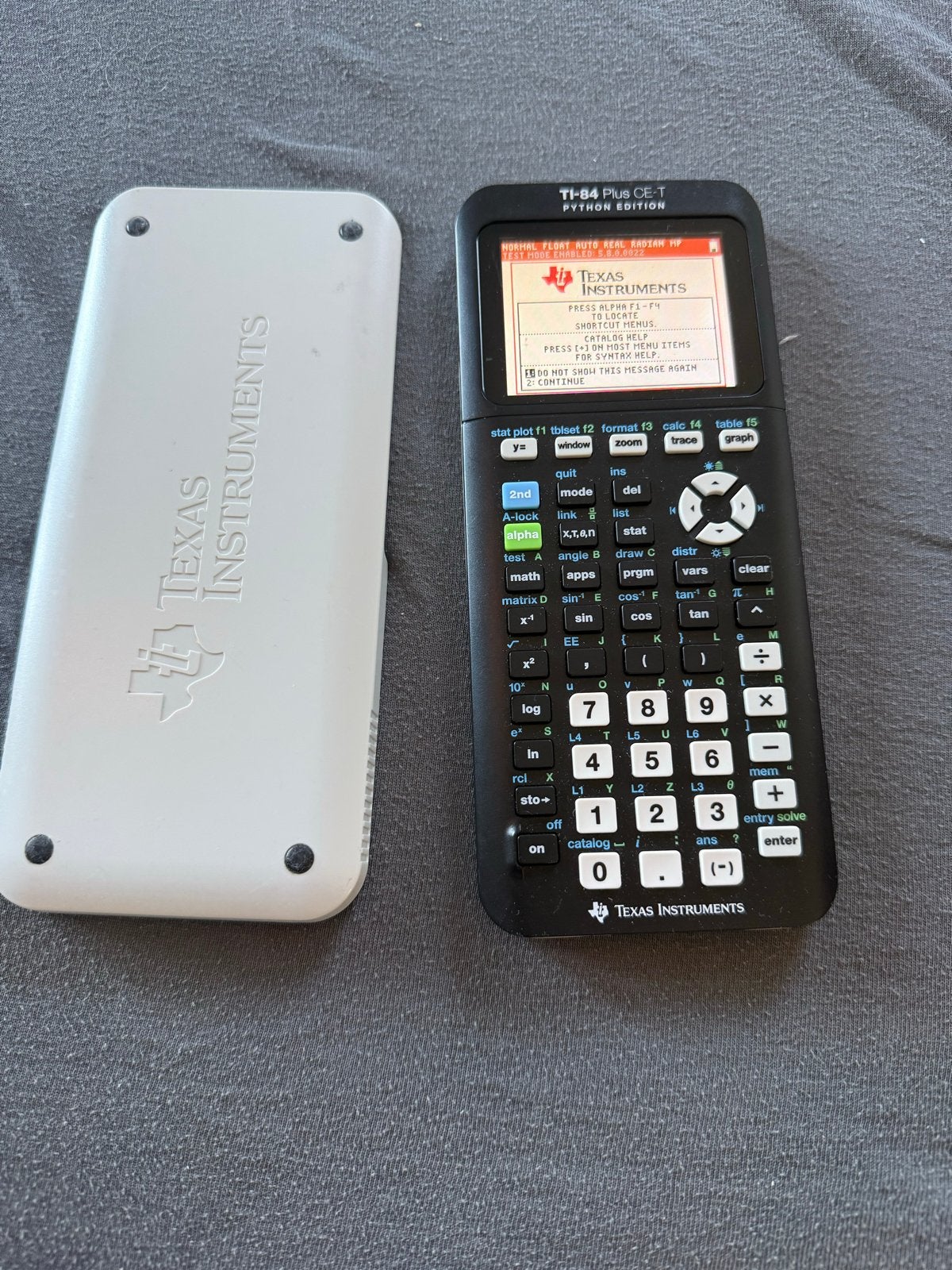 TI-84 Plus CE-T Python Edition – Compleet met doos & hoes, Ophalen of Verzenden, Grafische rekenmachine, Zo goed als nieuw