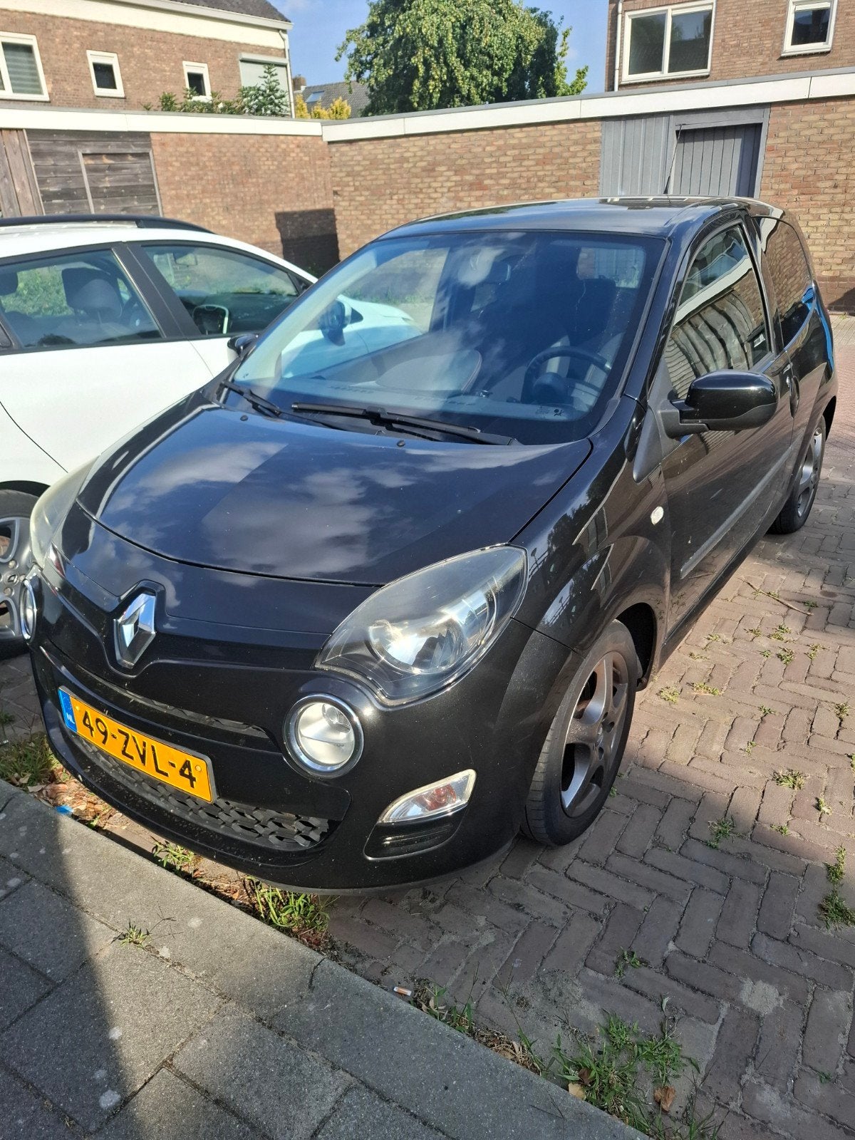 Renault Twingo 1.2 16V 2013 Zwart,, Auto's, Renault, Voorwielaandrijving, 839 kg, Twingo, 74 pk