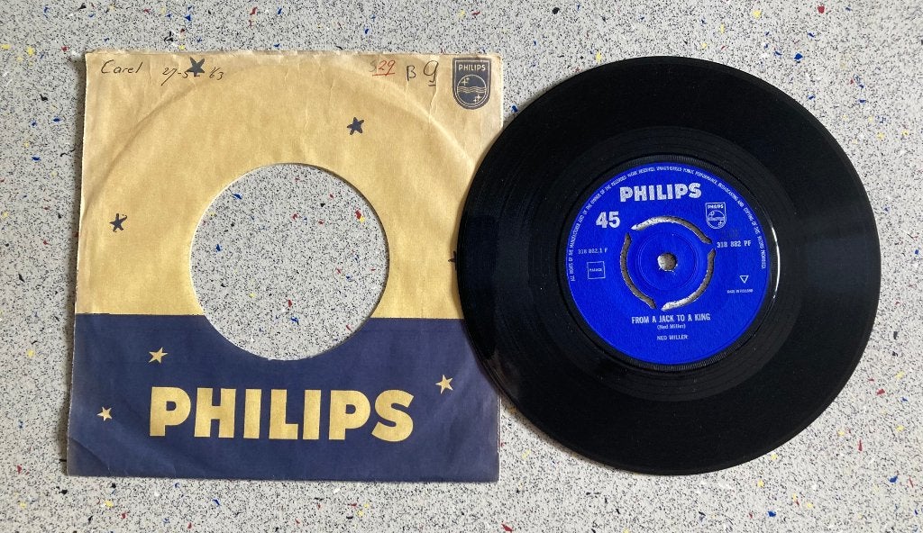 Jukebox Single From A jack to A King - Ned Miller, Verzenden, 7 inch, Zo goed als nieuw, Pop