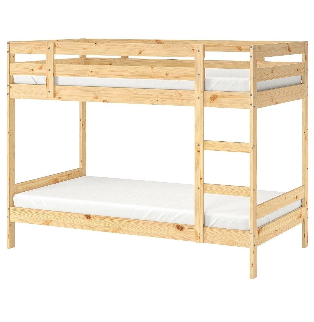 stapelbed IKEA MYDAL, Ophalen, Gebruikt, 90 cm, Tweepersoons