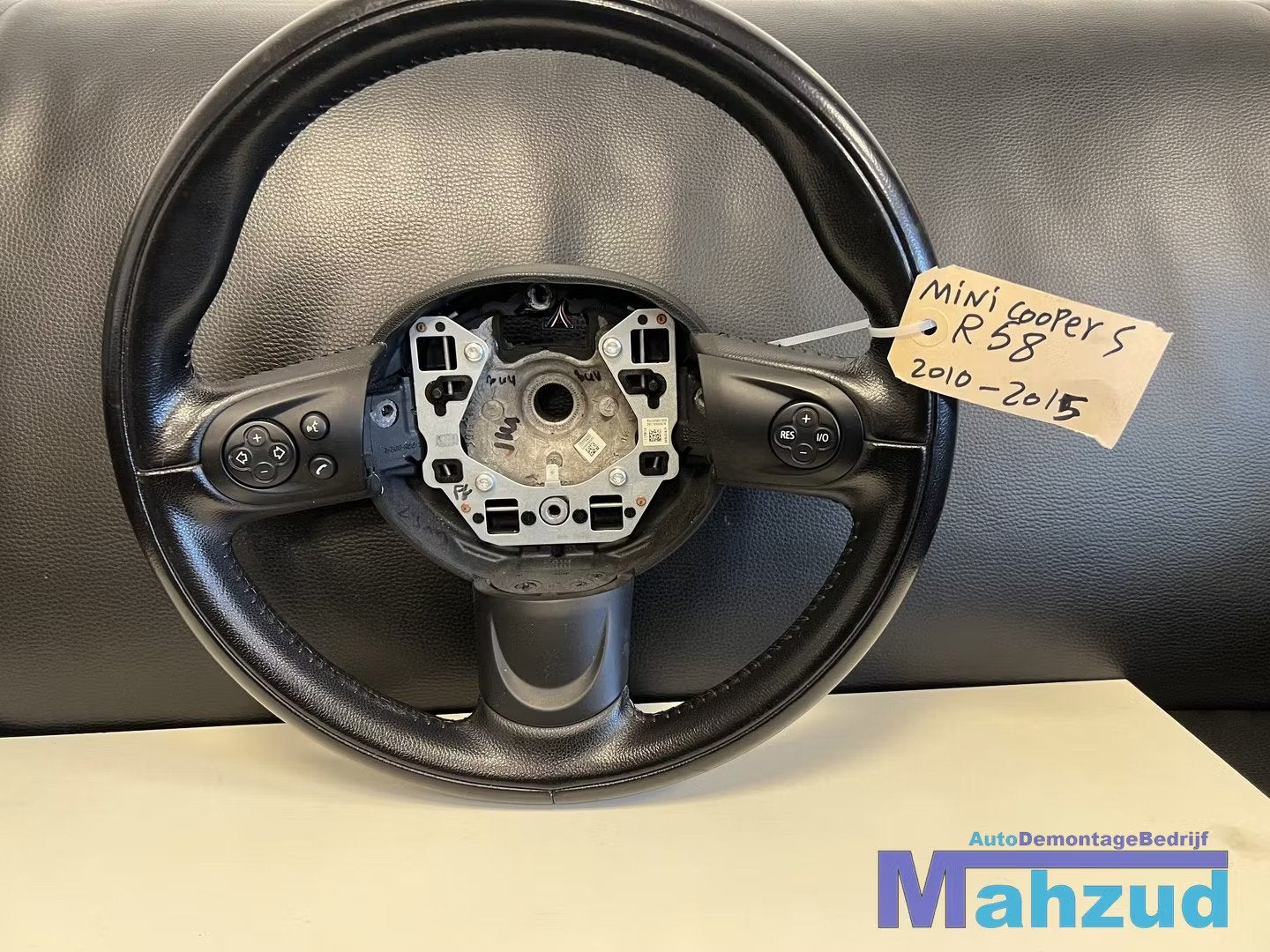 MINI COOPER S R58 Stuurwiel stuur leer 2010-2015, Gebruikt, Ophalen of Verzenden, Customer.service@mini.co.uk, Mini