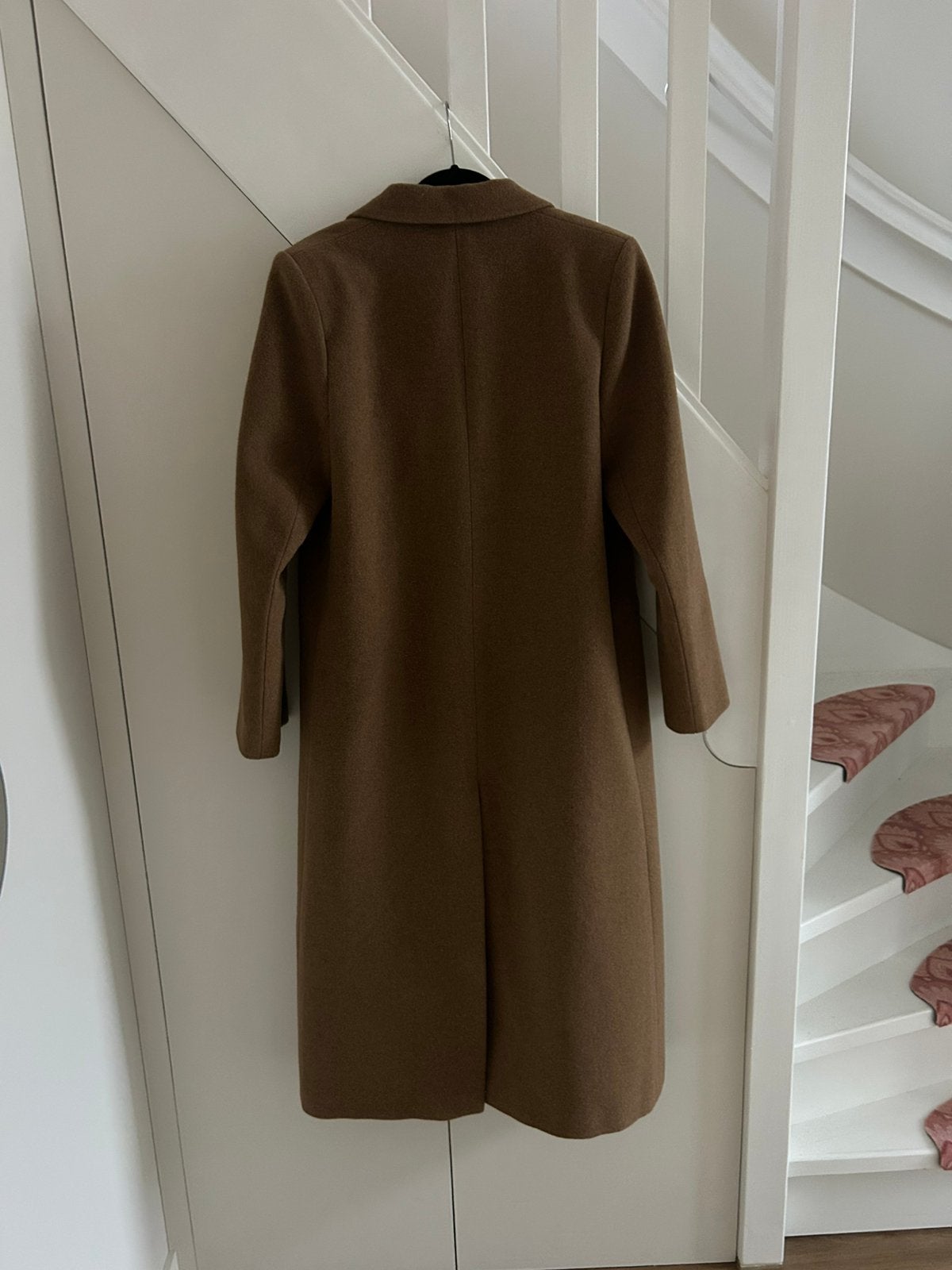 Samsøe Samsøe Falcon Coat Mantel – Brown Sugar – Maat L, Ophalen of Verzenden, Nieuw, Maat 42/44 (L), Bruin