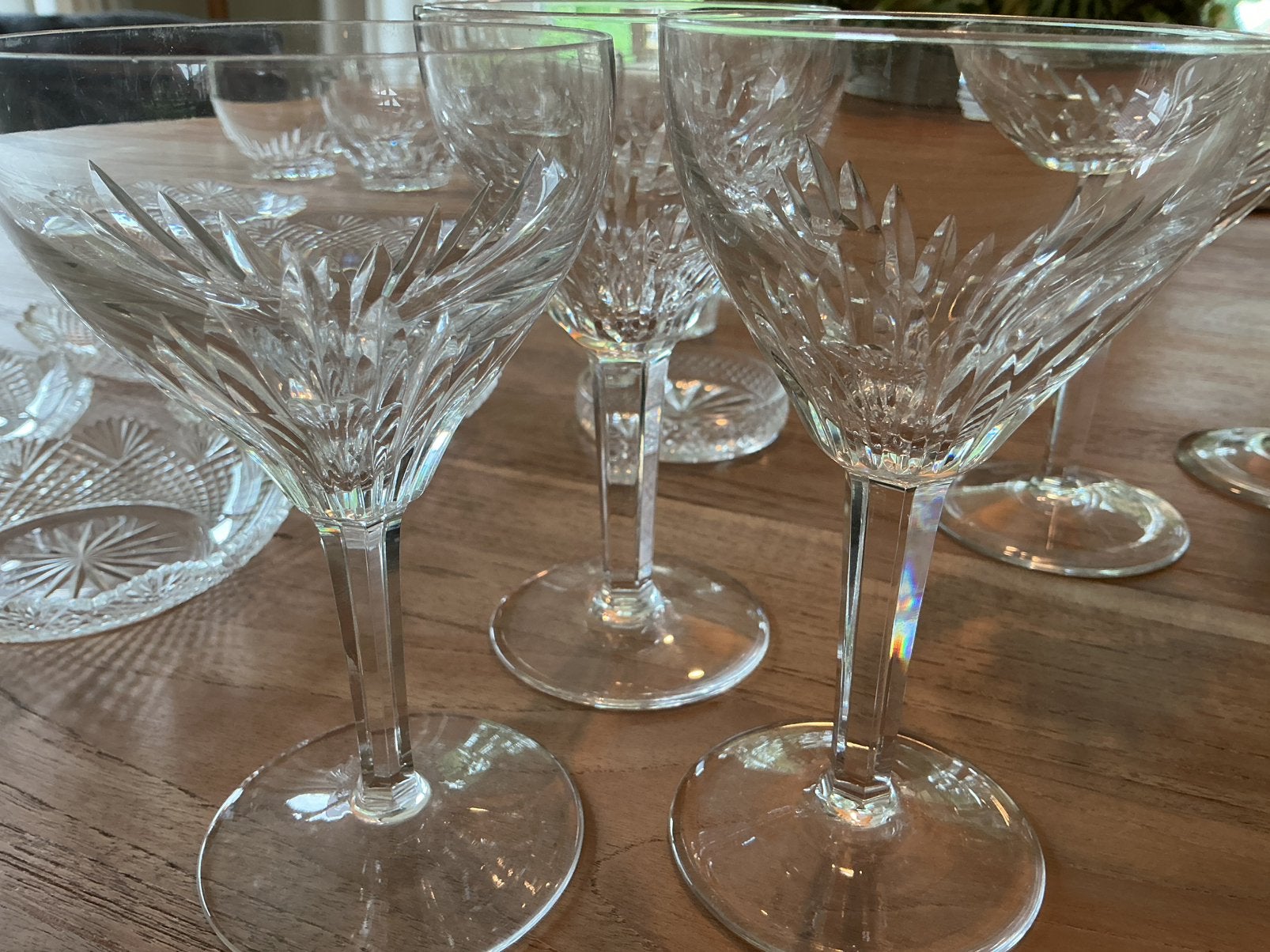 Sortering kristallen glazen., Antiek en Kunst, Antiek | Glas en Kristal, Ophalen