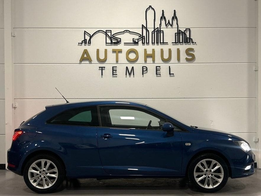 Seat Ibiza 1.2 TSI Chill Out plus Nap Airco Cruise Climate P, Auto's, Seat, Voorwielaandrijving, Euro 5, Zwart, Ibiza