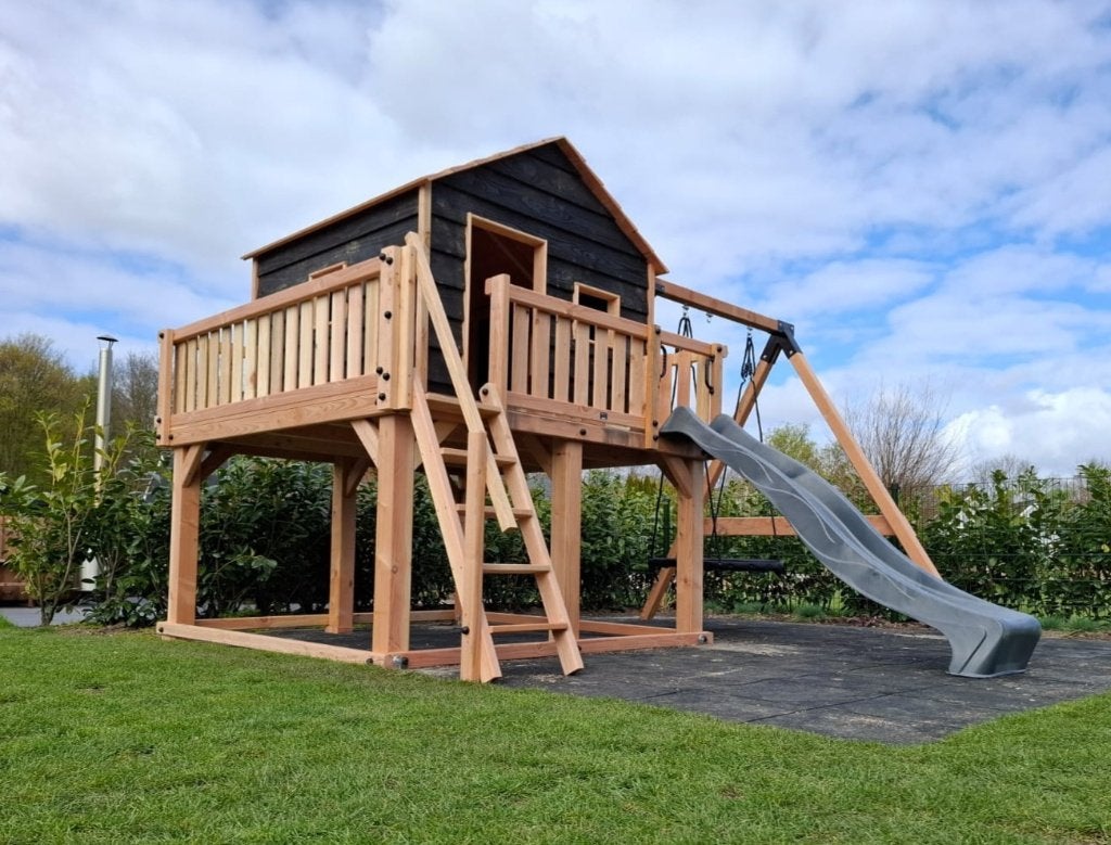 BOOMHUT XL speeltoren speelhuis klimtoren speeltoestel, Kinderen en Baby's, Speelgoed | Buiten | Speeltoestellen, Ophalen, Nieuw