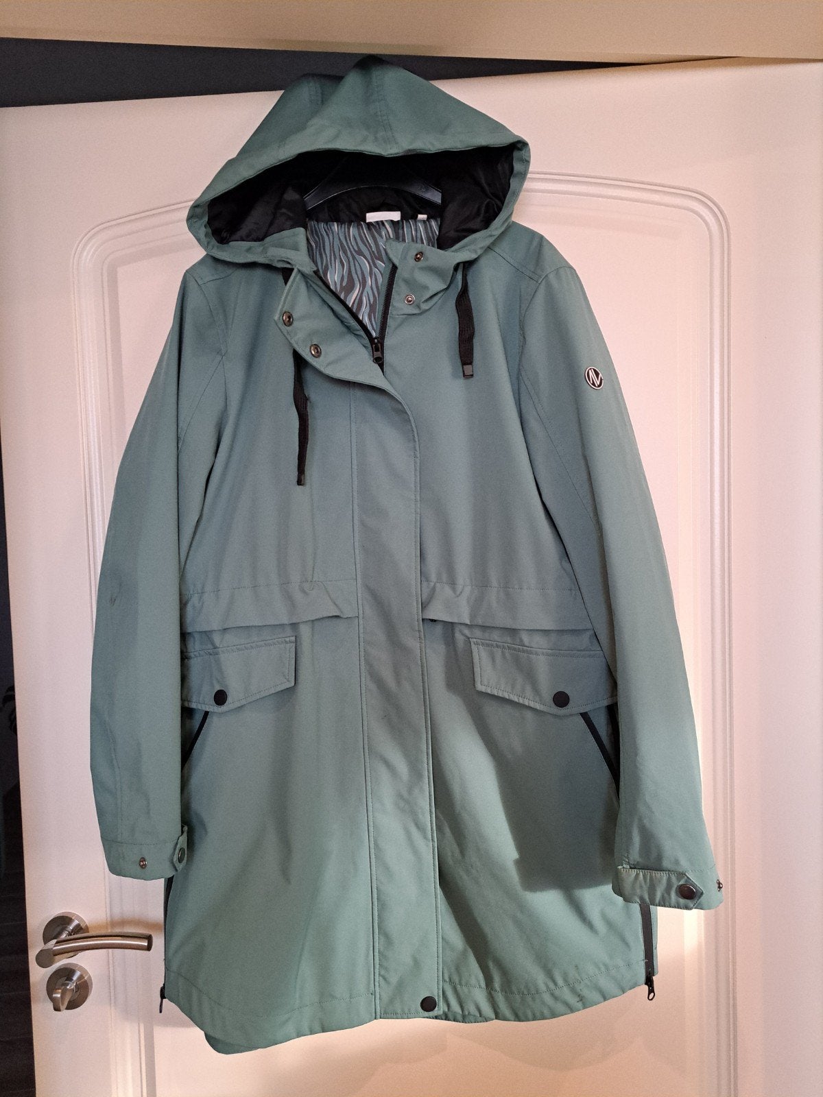 Dames parka kleur groen maat 42, Ophalen of Verzenden, Gedragen, Maat 42/44 (L), Groen