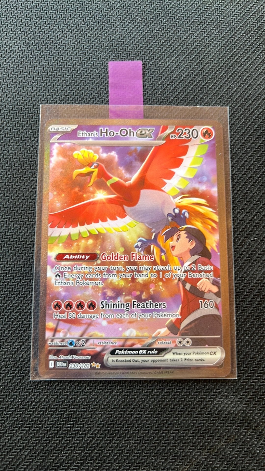 Ethan’s Ho-Oh 230/182 - Pokemon, Ophalen of Verzenden, Zo goed als nieuw