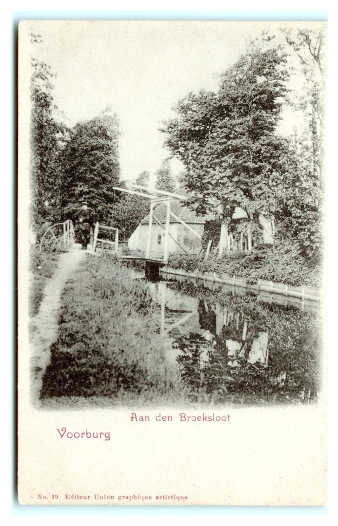 Voorburg, Aan den Broeksloot, Ophalen of Verzenden, Voor 1920, Ongelopen, Zuid-Holland