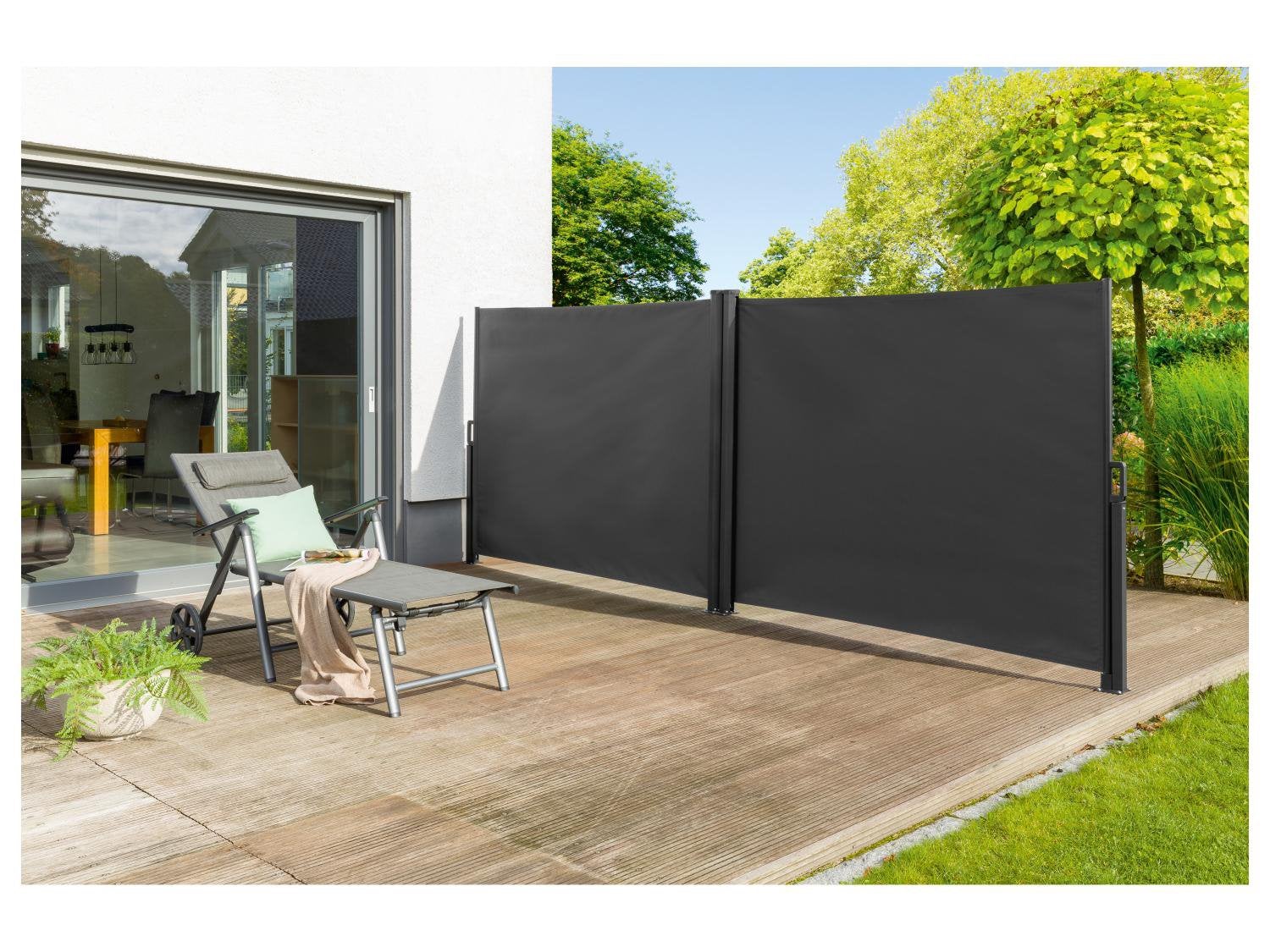 LIVARNO home Dubbel windscherm / privacyscherm, Tuin en Terras, Tuinschermen, Ophalen, Nieuw, 200 cm of meer, 100 tot 150 cm
