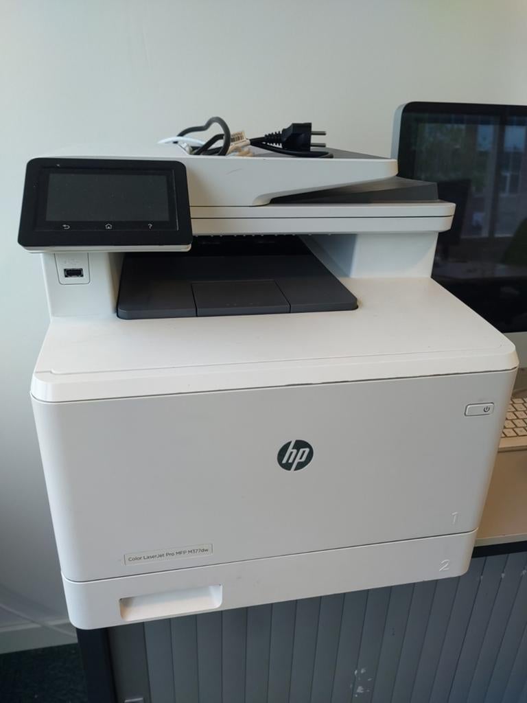 Color Laserjet Pro MFP M377dw, Computers en Software, Printers, Ophalen, Zo goed als nieuw