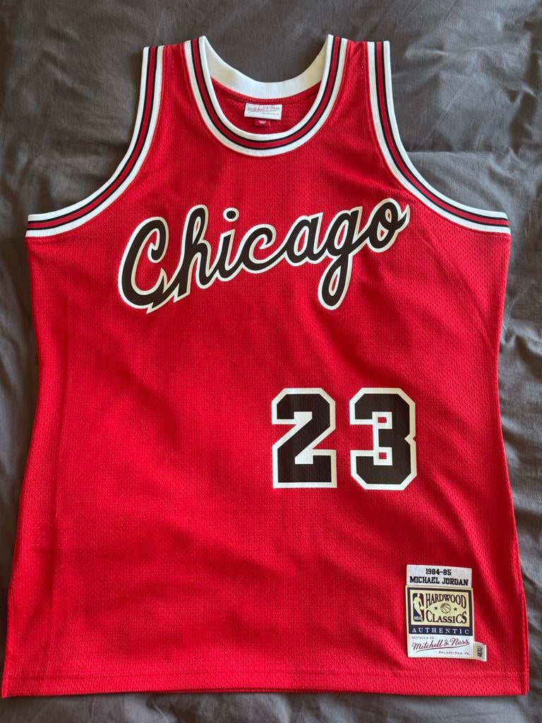 Michael Jordan Chicago Bulls Rookie Authentic Jersey (XL), Sport en Fitness, Basketbal, Ophalen, Nieuw, Kleding