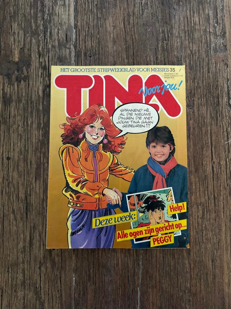 Tina tijdschrift uit 1983 (nr. 35), Ophalen of Verzenden, Gelezen, Damesbladen