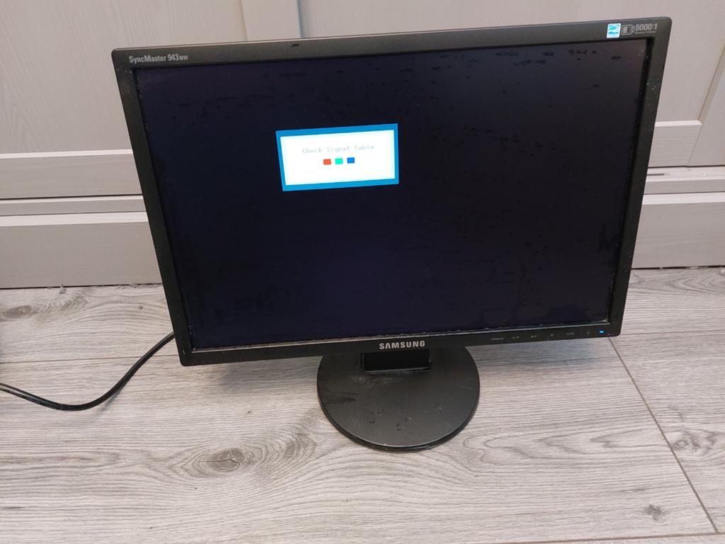 Samsung SyncMaster 943NW Monitor, Computers en Software, Monitoren, Ophalen, Samsung, 60 Hz of minder, Gebruikt