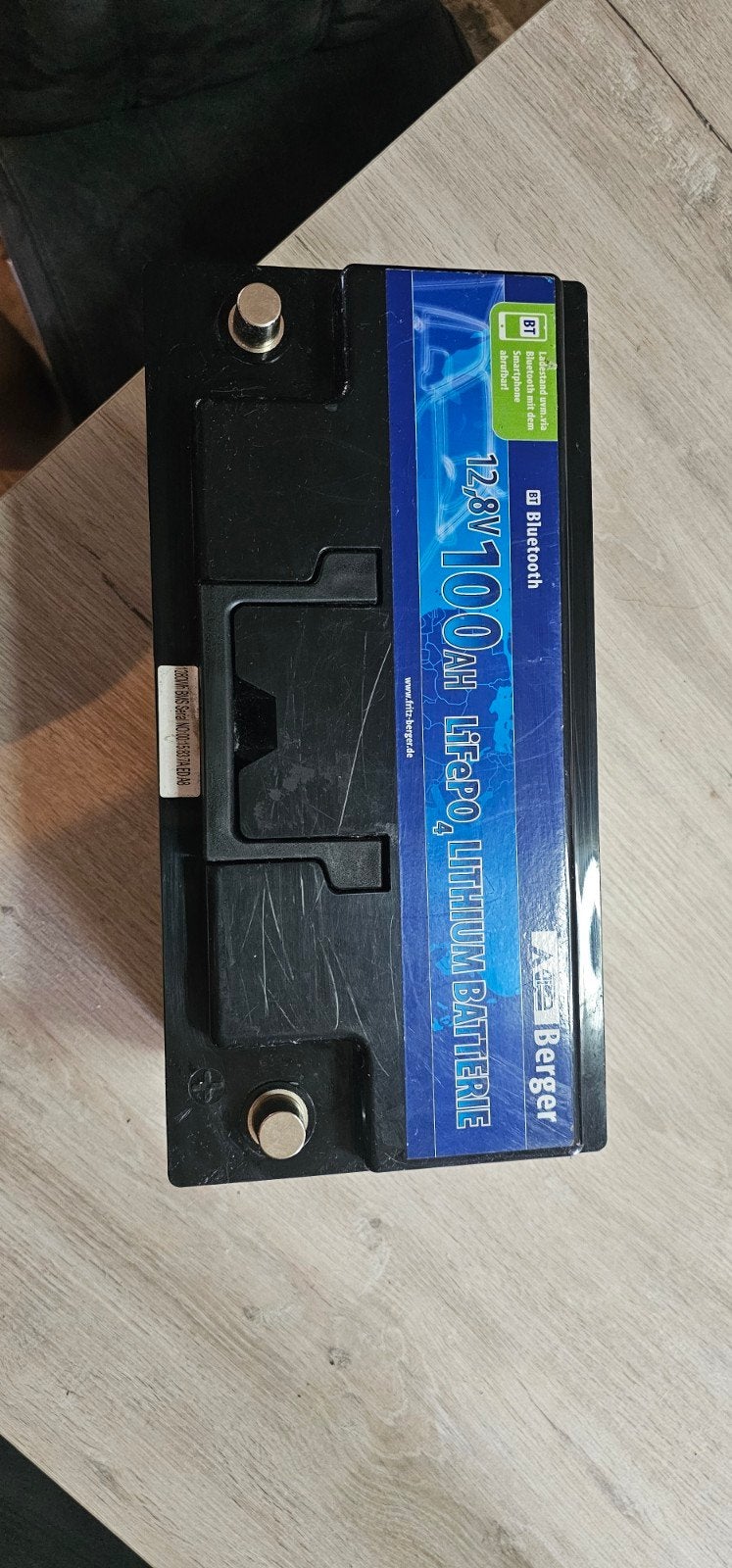 berger 100ah, Ophalen