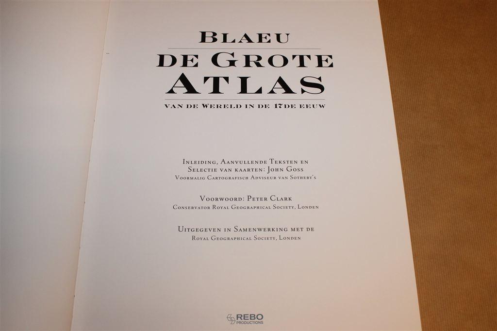 Blaeu Grote Atlas vd Wereld 17e Eeuw — Extra Groot [1991], Boeken, Atlassen en Landkaarten, Ophalen of Verzenden, 1800 tot 2000