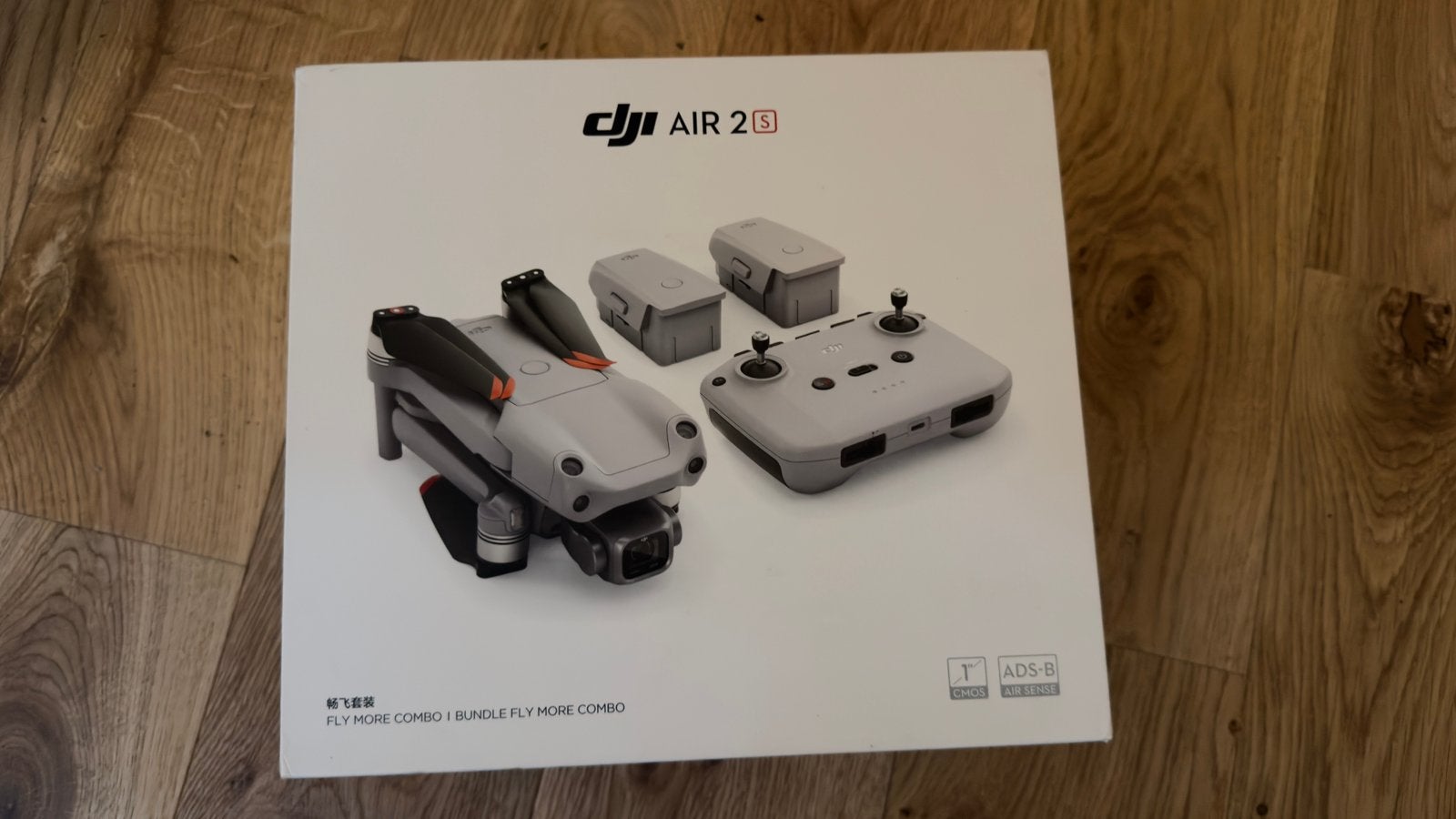 NIEUW! DJI Air 2s Fly More Combo Drone + 1j Garantie €499, 250 tot 900 gram, Cameradrone, Ophalen of Verzenden, DJI
