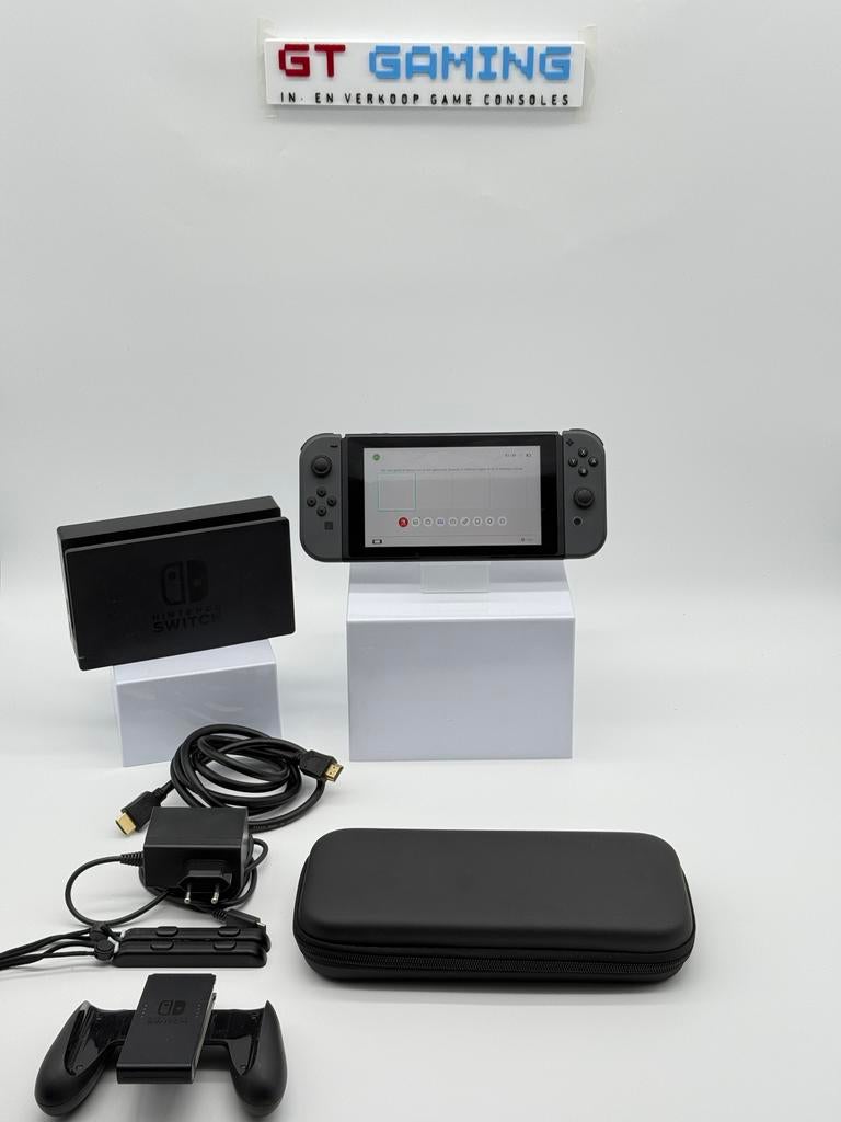 NINTENDO SWITCH NIEUW MODEL 2023 V2 LANGE ACCU DUUR+TASJE, Spelcomputers en Games, Spelcomputers | Nintendo Switch, Met 2 controllers