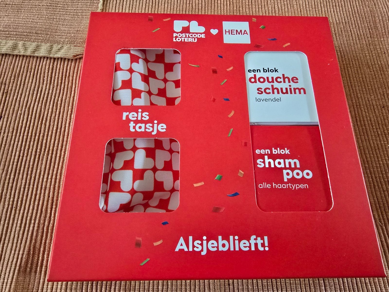 Reistasje met vegan shampoo en doucheschuim, Ophalen of Verzenden, Nieuw, Shampoo of Conditioner