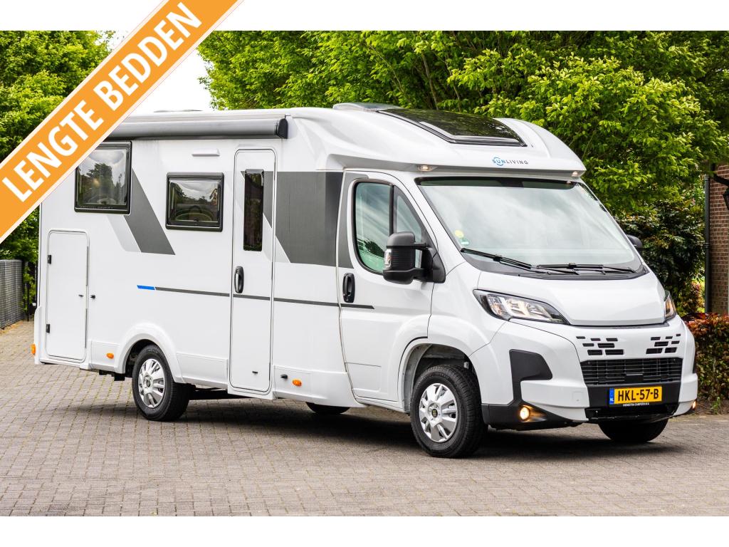 Sun Living C 65 SL Enkele Bedden 2025 Nieuw type, Caravans en Kamperen, Campers, Ringverwarming, Luifel, Tot en met 2, Bedrijf