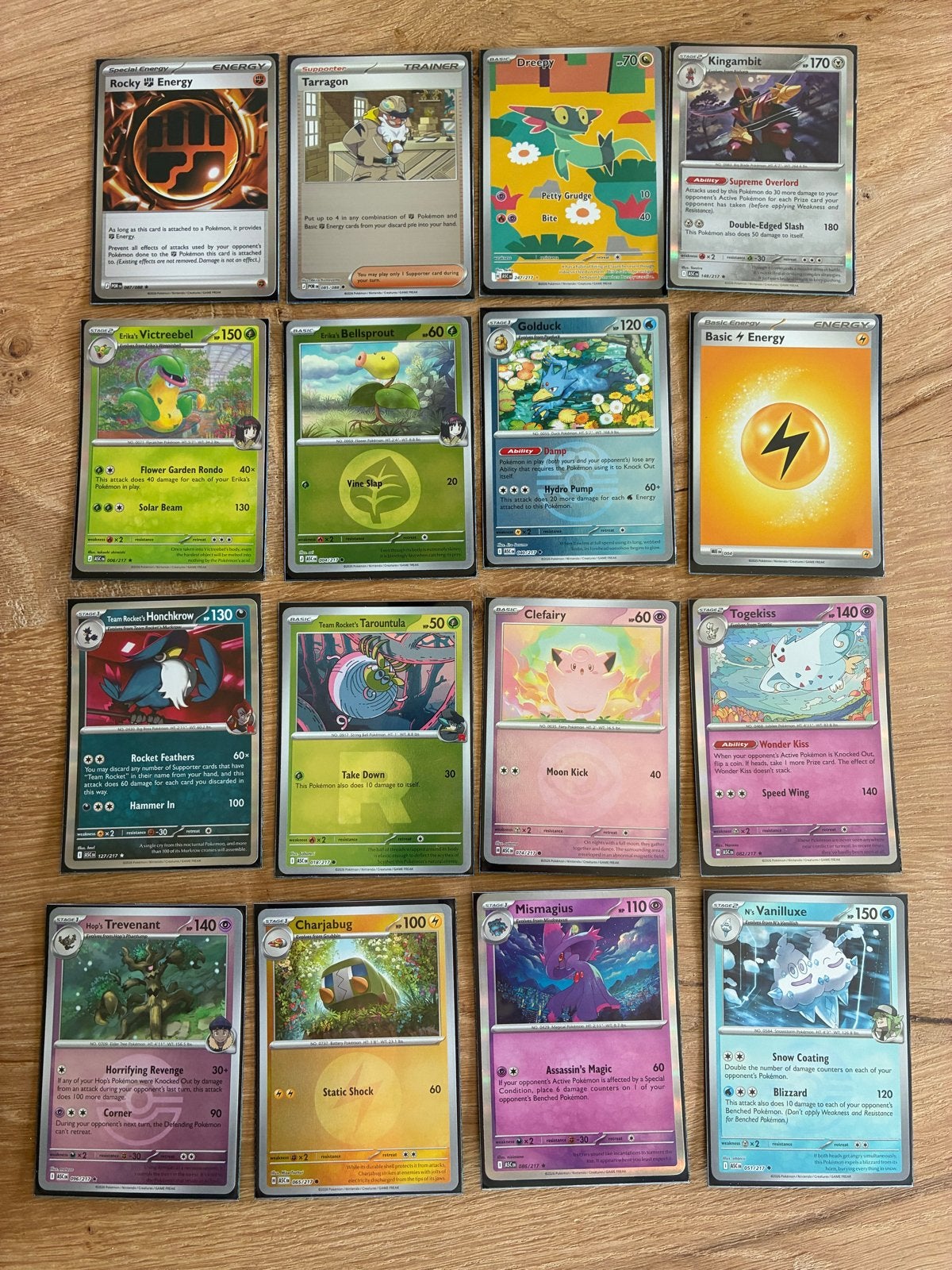 Pokémon Kaarten Collectie - Diverse Zeldzame Kaarten, Ophalen, Gebruikt, Meerdere kaarten