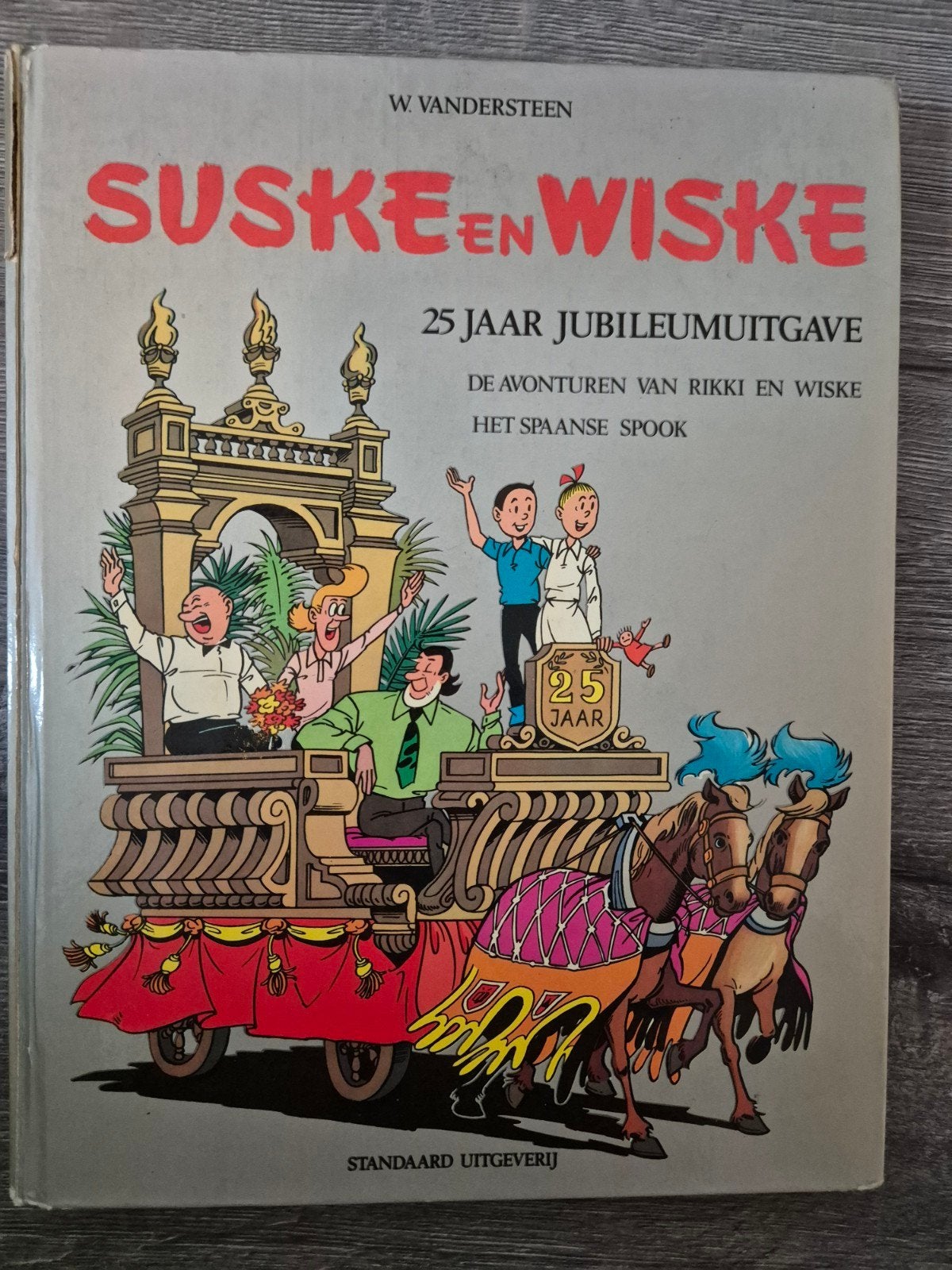 Suske en Wiske 25 Jaar Jubileumuitgave, Boeken, Eén stripboek, Ophalen of Verzenden, Gelezen, W. Vandersteen
