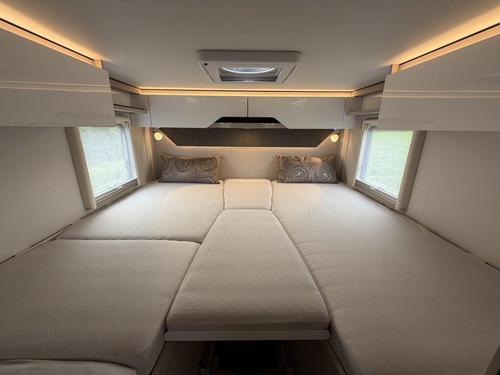 Hymer Tramp S585, 170PK, Lithium, XXL Garage, Zonnepaneel 2x, Automaat, Bedrijf, Hymer, L-zit