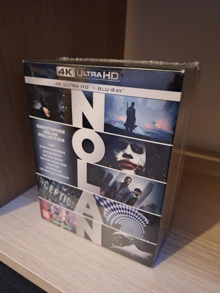 Christopher Nolan Collection 4K Ultra HD + Blu-Ray Boxset, Cd's en Dvd's, Blu-ray, Ophalen of Verzenden, Nieuw in verpakking, Actie