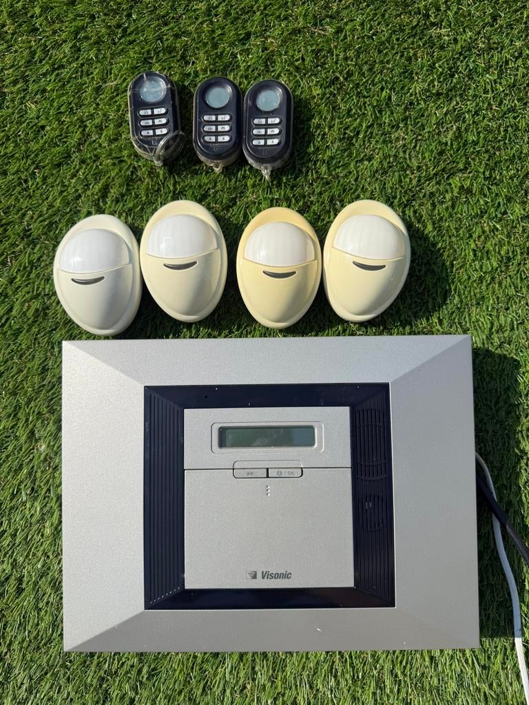 Visonic powermax alarmsysteem / alarm, Beweging, Ophalen of Verzenden, Zo goed als nieuw, Compleet systeem
