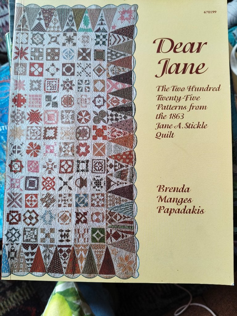 Dear Jane, Ophalen of Verzenden, Zo goed als nieuw, Overige onderwerpen, Brenda Manges Papadakis