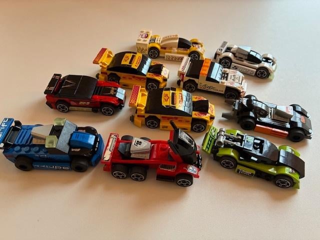 10 Lego racers, Kinderen en Baby's, Speelgoed | Duplo en Lego, Lego, Ophalen of Verzenden, Zo goed als nieuw, Racers