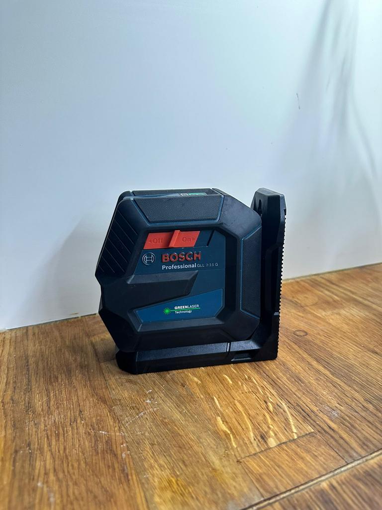 Lijn laser Bosch GLL 2-15G, Ophalen of Verzenden, Gebruikt