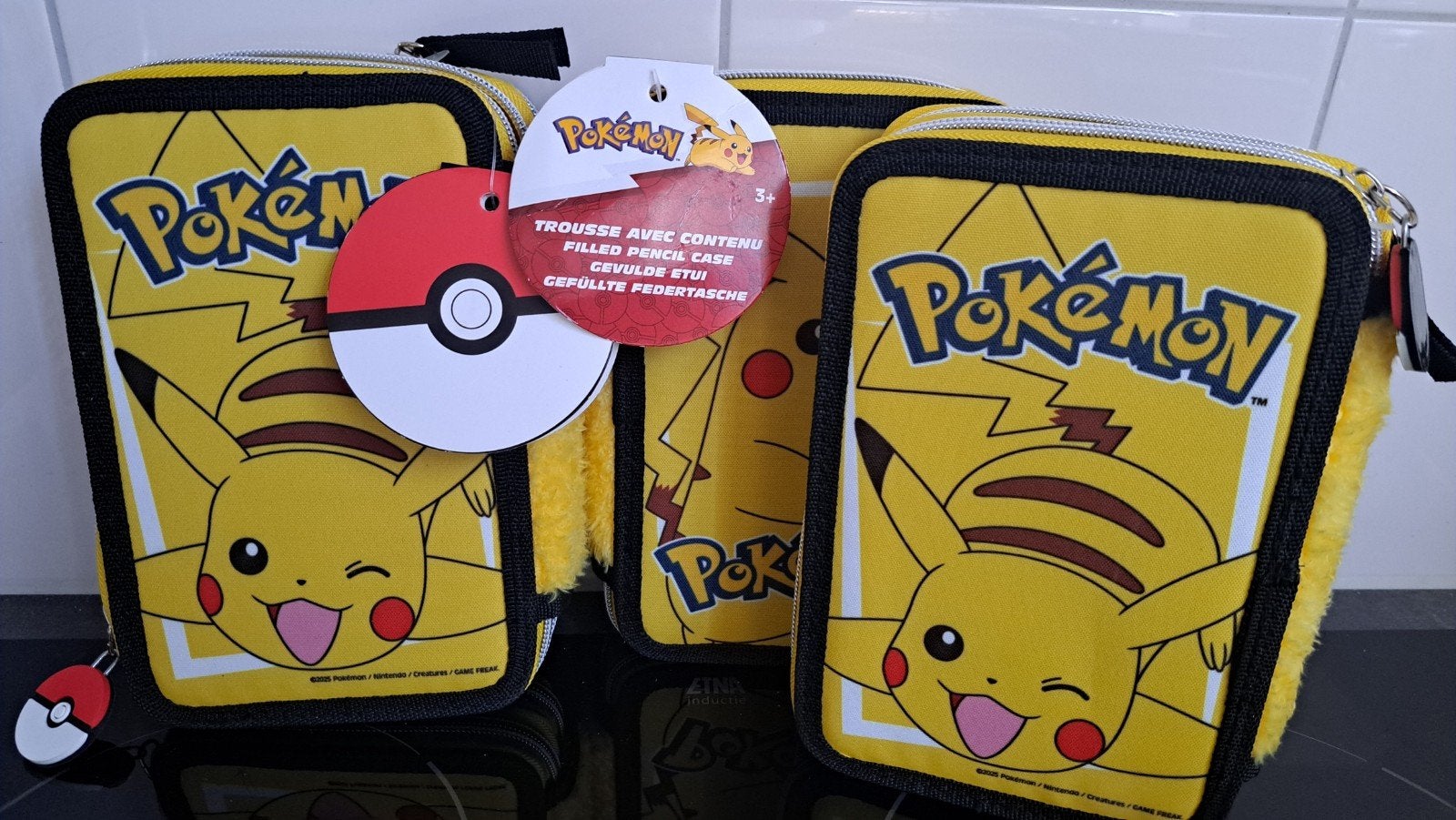3 x gevulde etui Pokemon, Diversen, Ophalen of Verzenden, Nieuw