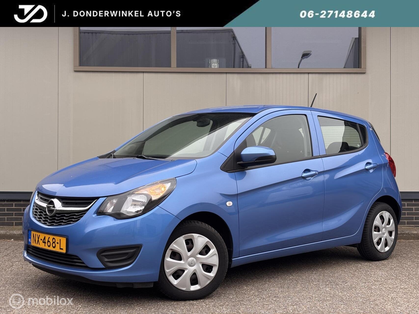 Opel KARL 1.0 ecoFLEX Edition 5-deurs AIRCO Cruise RIJKLAAR, Auto's, Opel, Voorwielaandrijving, 839 kg, Stof, Gebruikt