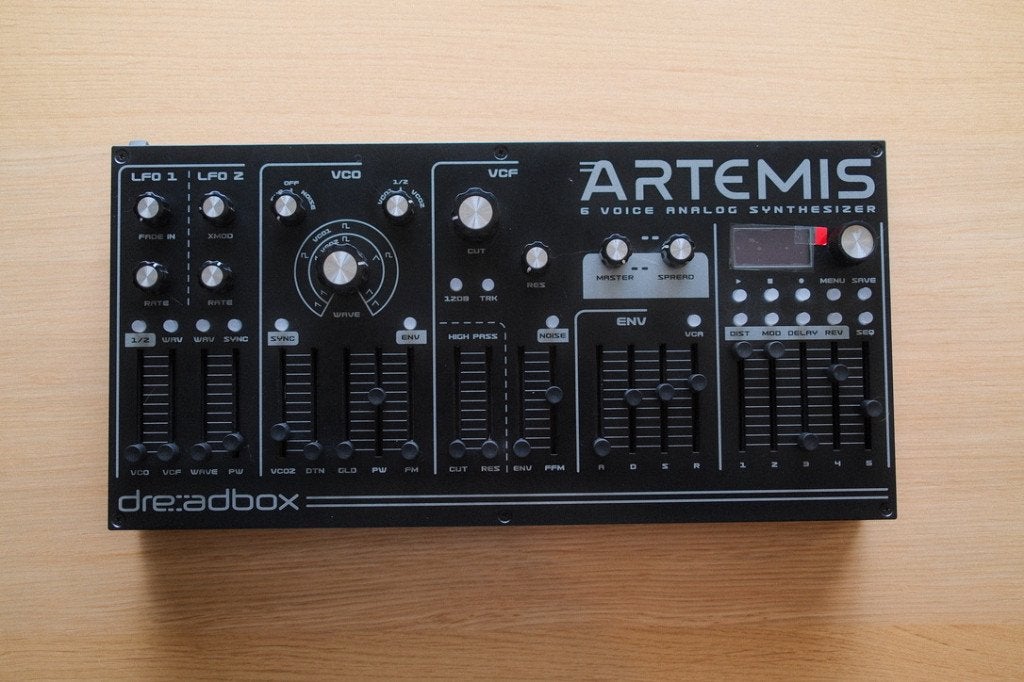 Dreadbox Artemis - Desktop Synthesier, Ophalen, Zo goed als nieuw, Overige aantallen, Overige merken