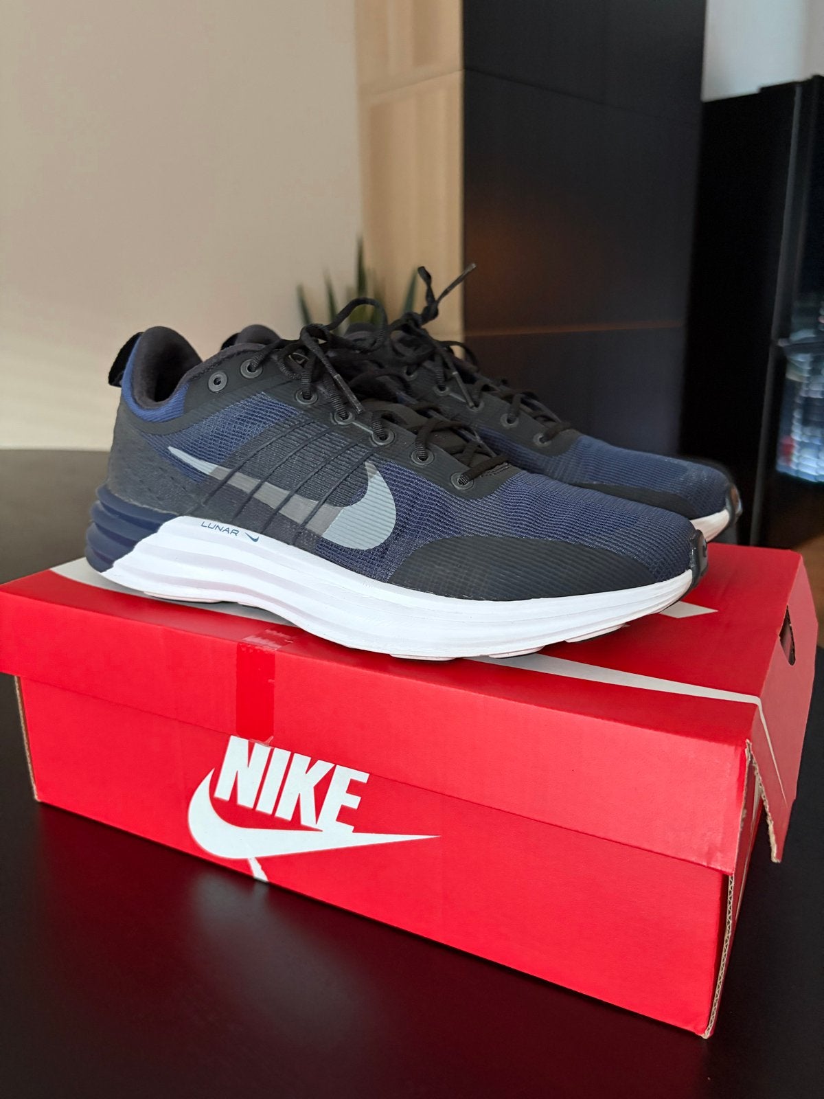 Nike Lunar Roam running/gym/sportschoen, Blauw, Sportschoenen, Ophalen of Verzenden, Zo goed als nieuw