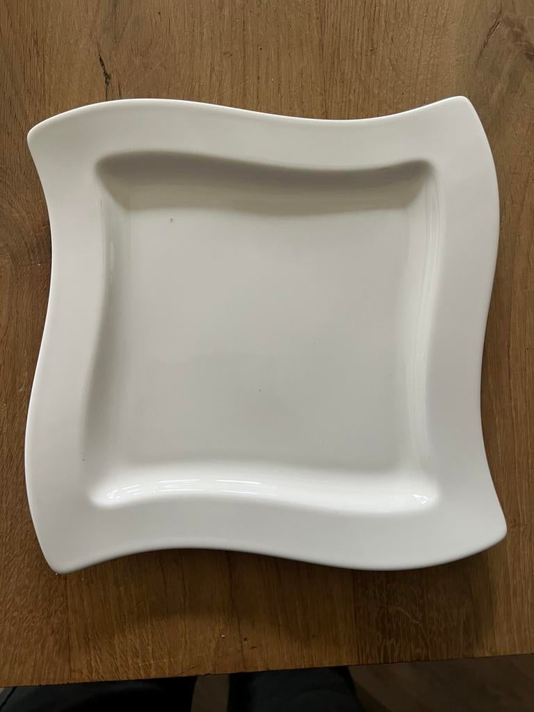 Villeroy en Boch New Wave, Huis en Inrichting, Keuken | Servies, Zo goed als nieuw, Bord(en), Overige stijlen, Porselein, Ophalen of Verzenden